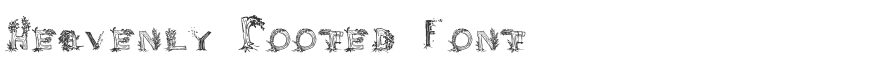 Heavenly Rooted Font