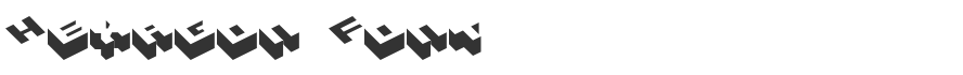 Hexagon Font
