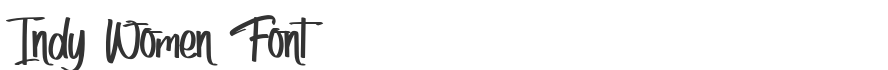 Indy Women Font