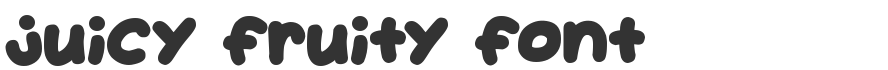 Juicy Fruity Font