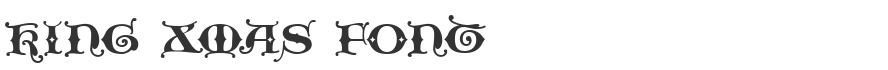 King Xmas Font