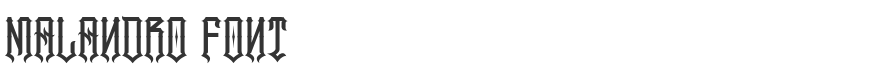 Malandro Font