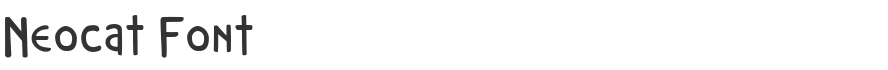 Neocat Font