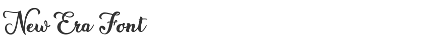 New Era Font
