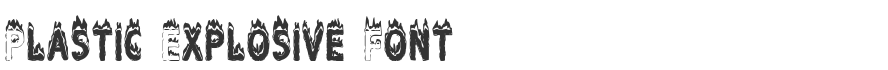 Plastic Explosive Font