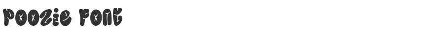 Poozie Font