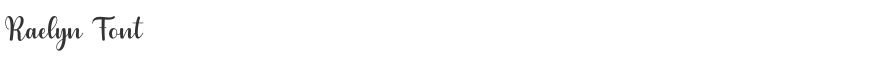 Raelyn Font
