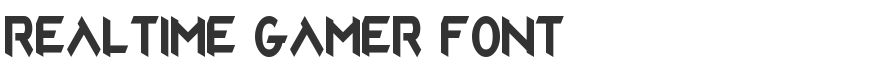 Realtime Gamer Font