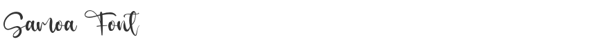 Samoa Font