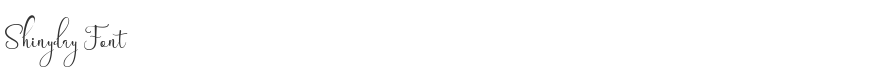 Shinyday Font