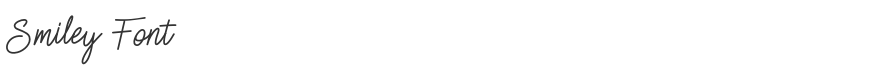 Smiley Font