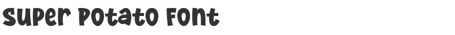 Super Potato Font