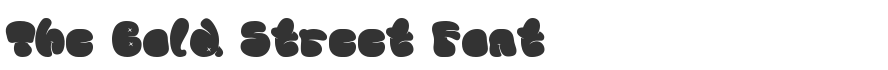 The Bold Street Font