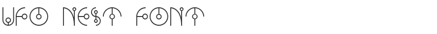 Ufo Nest Font