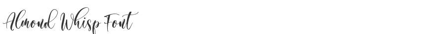 Almond Whisp Font