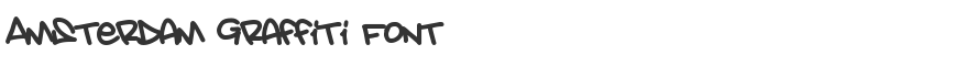 Amsterdam Graffiti Font