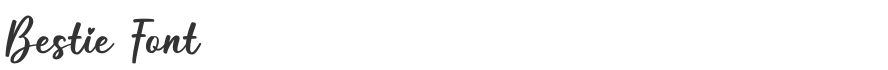 Bestie Font