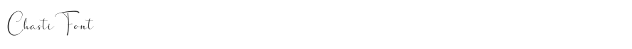 Chasti Font