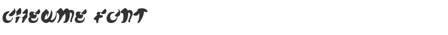 Chewme Font
