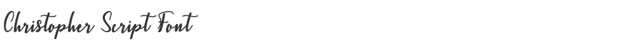 Christopher Script Font