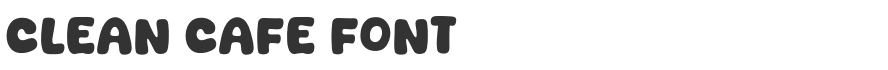 Clean Cafe Font