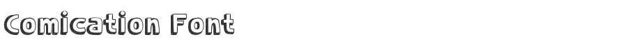 Comication Font