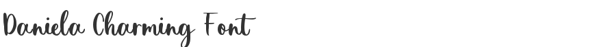 Daniela Charming Font