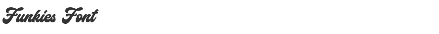 Funkies Font