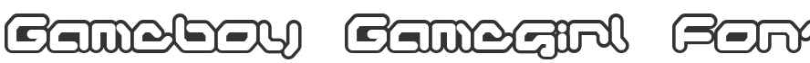 Gameboy Gamegirl Font