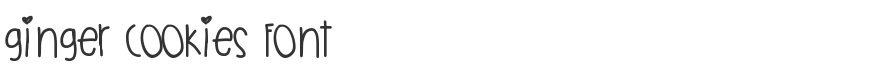 Ginger Cookies Font