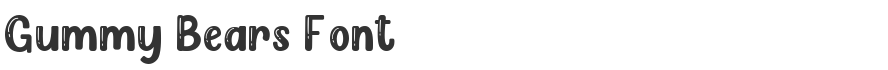 Gummy Bears Font
