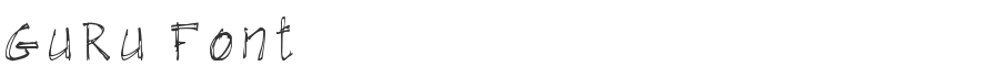 GuRu Font