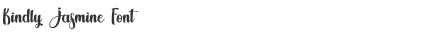 Kindly Jasmine Font