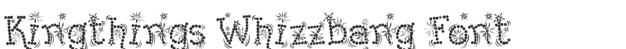 Kingthings Whizzbang Font