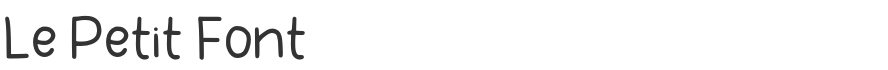 Le Petit Font