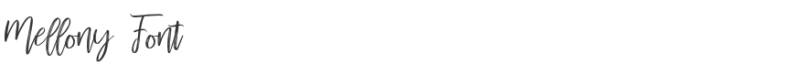 Mellony Font