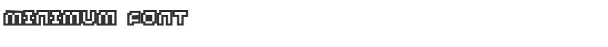 Minimum Font