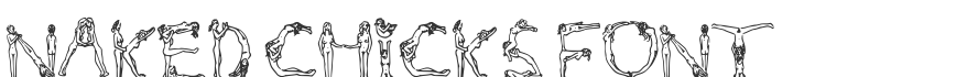 Naked Chicks Font