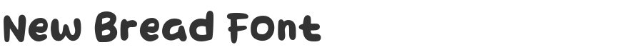 New Bread Font