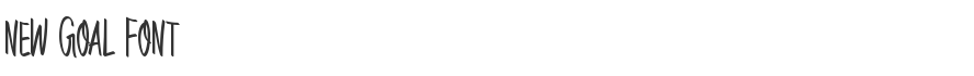 New Goal Font