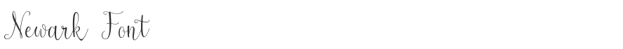 Newark Font