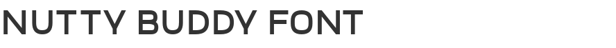 Nutty Buddy Font