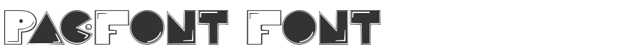 Pac-Font Font