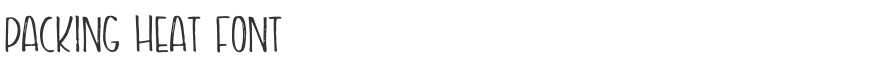 Packing Heat Font