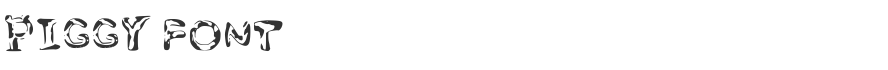 Piggy Font