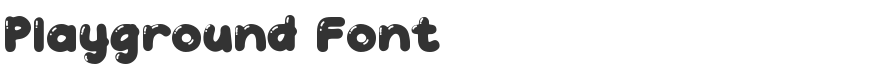 Playground Font