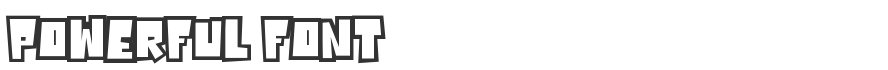 Powerful Font