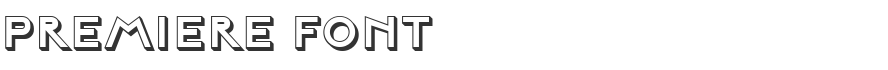 Premiere Font