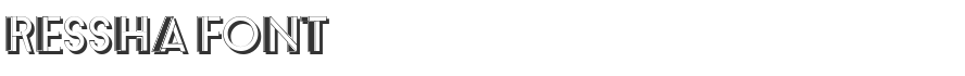Ressha Font