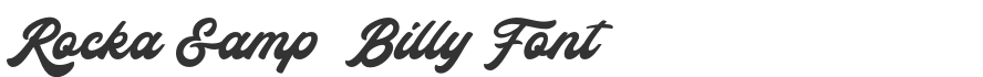 Rocka & Billy Font